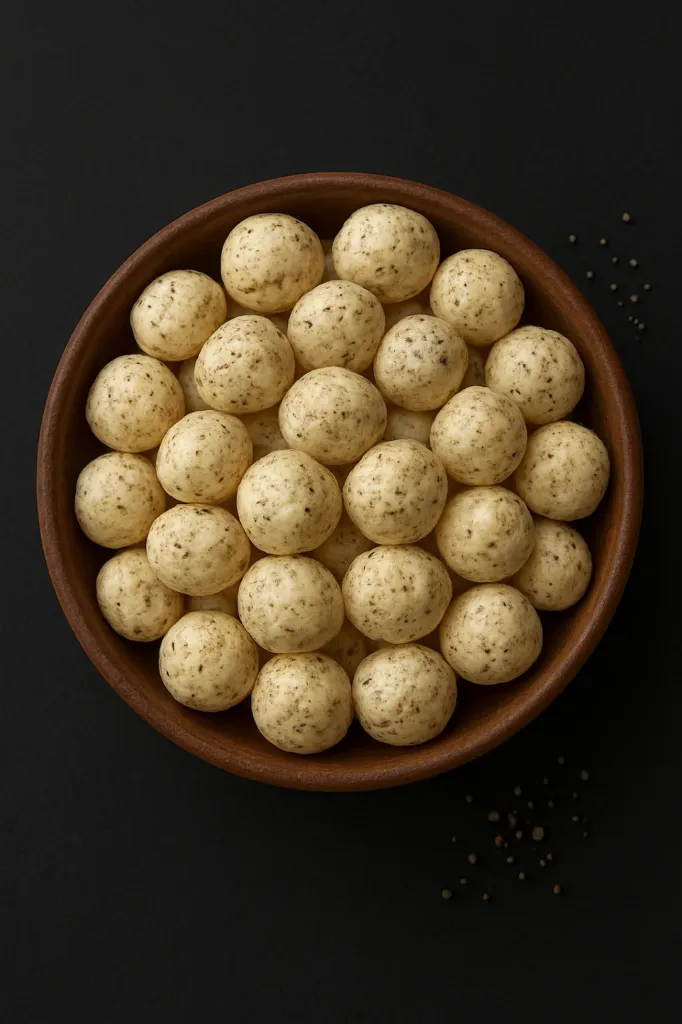 Black Pepper With Himalayan Salt Flavoured (Roasted) Makhana